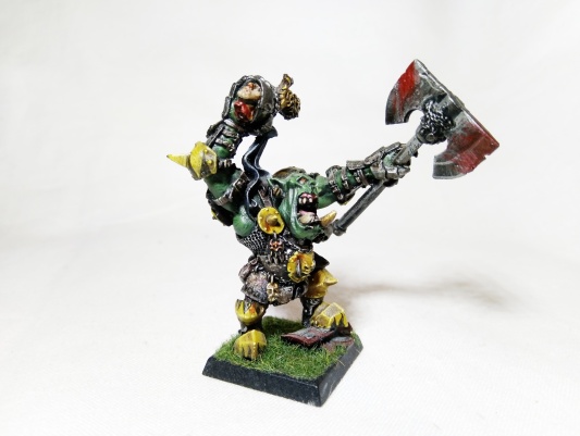 Warhammer Fantasy Age of Sigmar Orcs and Goblins Grimgor Ironhide (Pro-Painted)