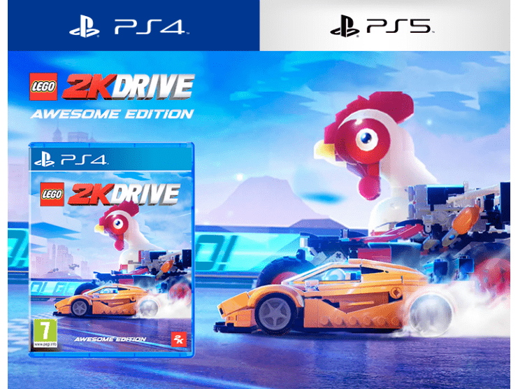 PS4:  Lego 2K Drive Awesome Edition ( PS4/PS5)