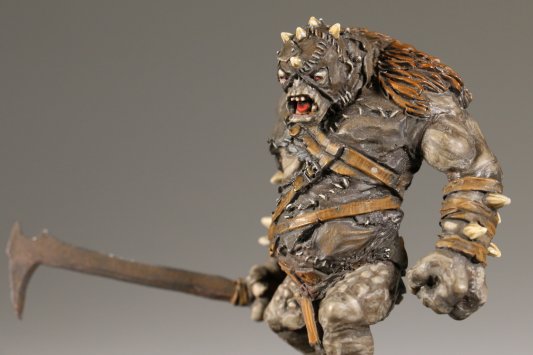 Lord of the Rings: Hill Troll Chieftain Buhrdur x1 (Painted)