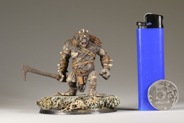 Lord of the Rings: Hill Troll Chieftain Buhrdur x1 (Painted)