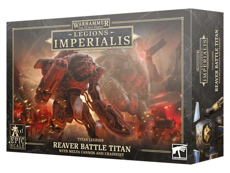 Legiones Imperialis: Reaver Titan (with Melta Canon and Chainfist) (предзаказ 2023)