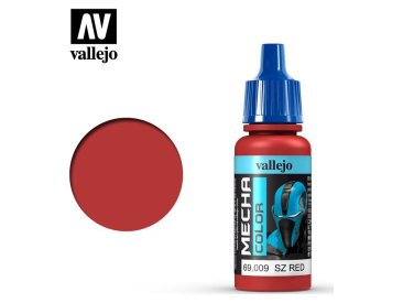Краска Vallejo Mecha Color: SZ Red 69.009