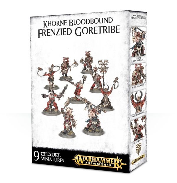 Khorne Bloodbound Frenzied Wartribe