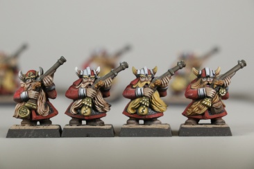 Warhammer Fantasy Battles Dwarf Thunderers x10 (99120205003) (Painted)