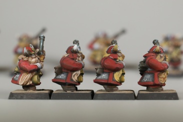 Warhammer Fantasy Battles Dwarf Thunderers x10 (99120205003) (Painted)