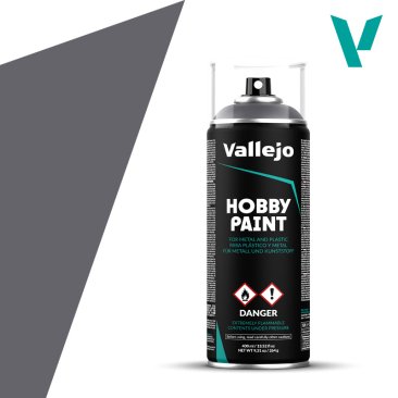 Грунтовка Vallejo Hobby Paint Spray: Gunmetal 28.031