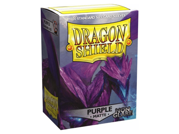 Протекторы Dragon Shield матовые сиреневые Amifist (100 шт.)