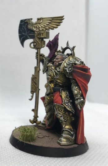 Warhammer 40k Adeptus Custodes Trajann Valoris (Pro-Painted)