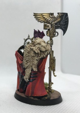 Warhammer 40k Adeptus Custodes Trajann Valoris (Pro-Painted)