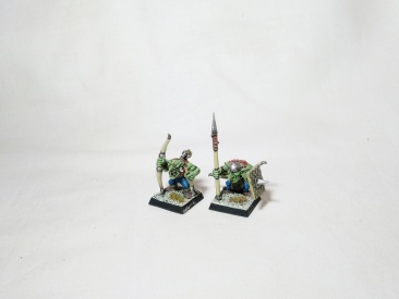 Warhammer Fantasy Battles Age of Sigmar Orcs & Goblins Goblins x9 (Pro-Painted)