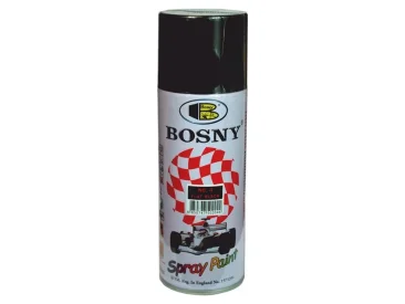 Краска Bosny Чёрная (матовая) 520 мл