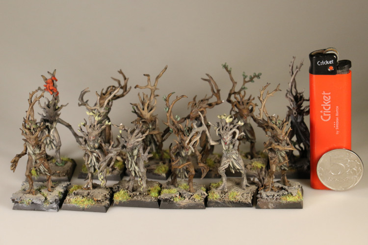 Warhammer Fantasy Wood Elf Dryads x12 (99120204003) (Painted)