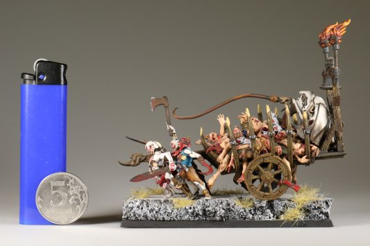 Warhammer Fantasy Battles Vampire Counts Corpse Cart x1 (Painted)
