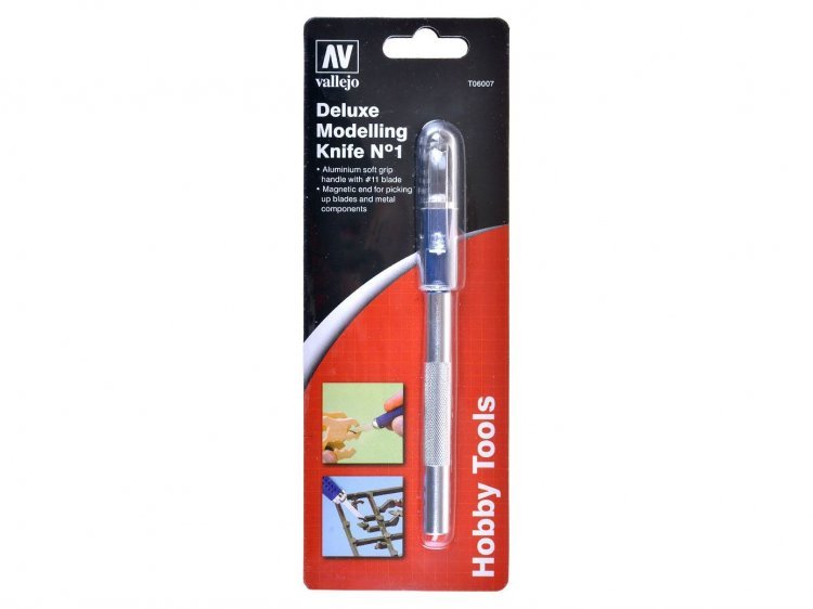 Модельный нож Vallejo Deluxe Modelling Knife №1