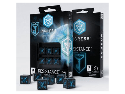 Набор кубиков Ingress Resistance D6, 6 шт.