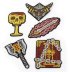 Black Library Character Cloth Patch Set