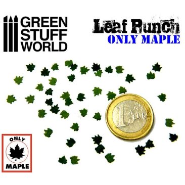 Miniature Leaf Punch MEDIUM GREEN
