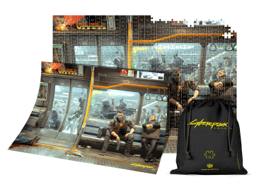 Пазл Cyberpunk 2077 Metro - 1000 элементов