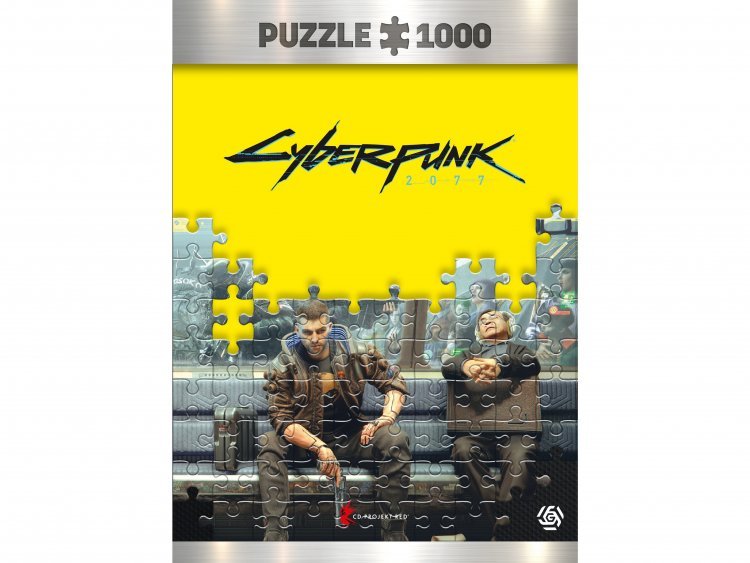 Пазл Cyberpunk 2077 Metro - 1000 элементов