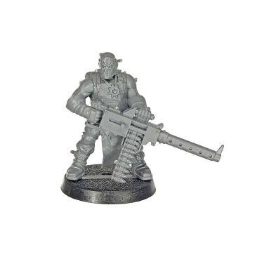 Dark Vengeance Chaos Cultists with autoguns