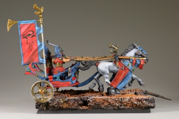 Warhammer Fantasy Battles High Elf Chariot #2 (Painted)