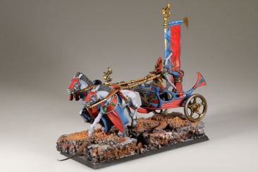 Warhammer Fantasy Battles High Elf Chariot #2 (Painted)