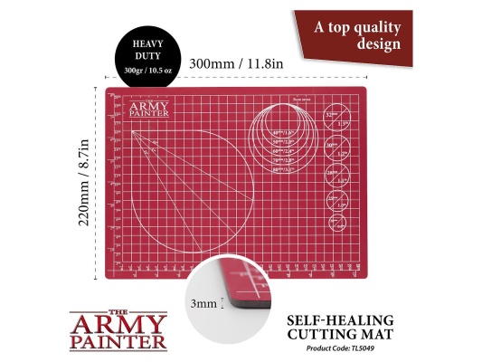Коврик для моделирования Army Painter Self-healing Cutting Mat