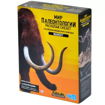 Раскопай скелет: Мамонт