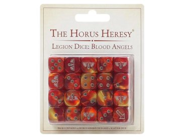 The Horus Heresy Blood Angels Dice Set