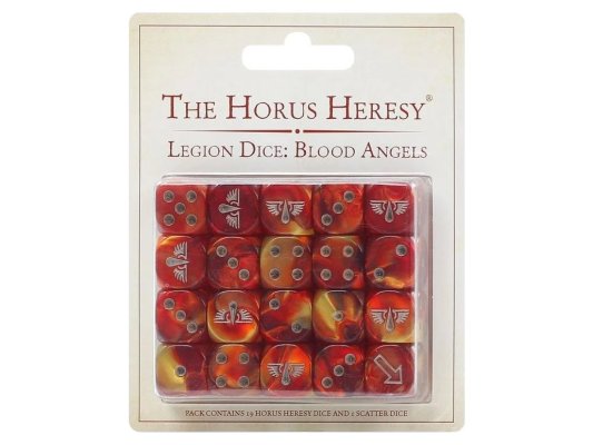 The Horus Heresy Blood Angels Dice Set