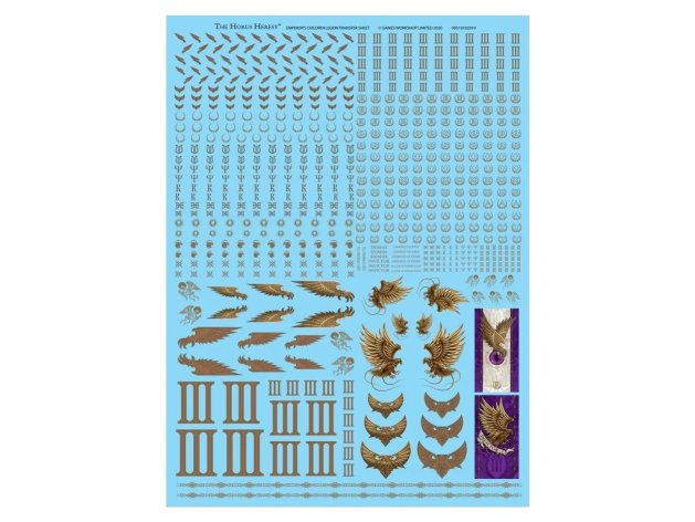 Emperor&#039;s Children Legion Transfer Sheet (предзаказ 2024, GW Direct, The Horus Heresy)