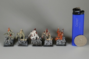 Warhammer Fantasy Battles Crypt Ghouls x5 (99120207032) (Painted)