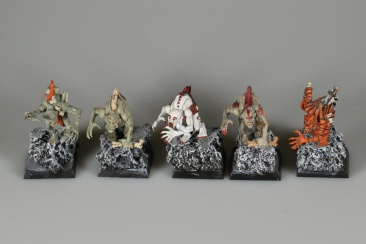 Warhammer Fantasy Battles Crypt Ghouls x5 (99120207032) (Painted)