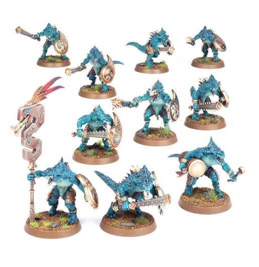 Spearhead: Seraphon – Sunblooded Prowlers