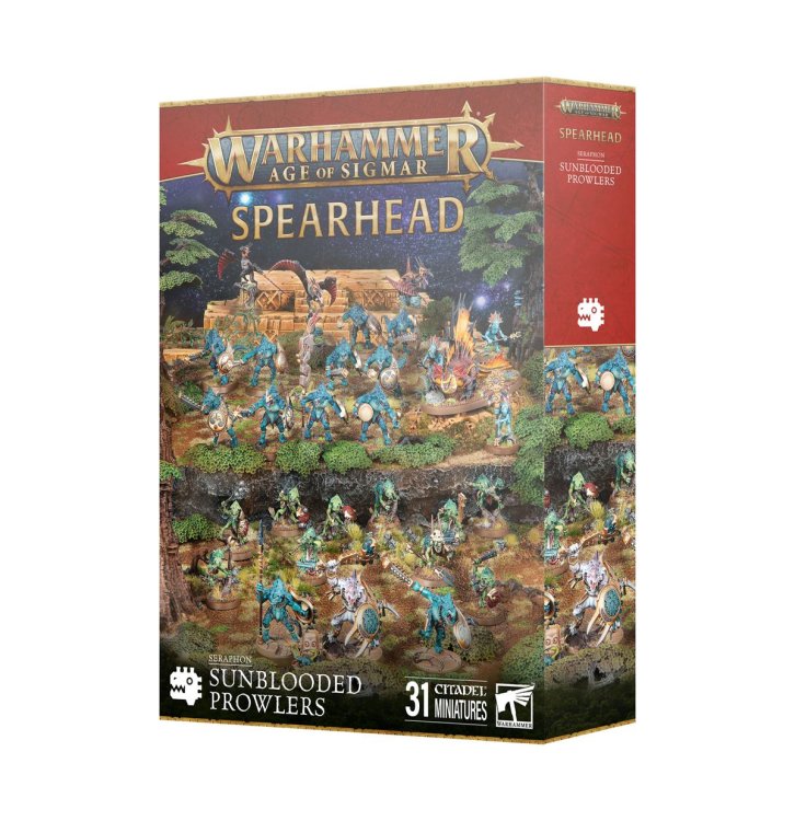 Spearhead: Seraphon – Sunblooded Prowlers (предзаказ 2025)