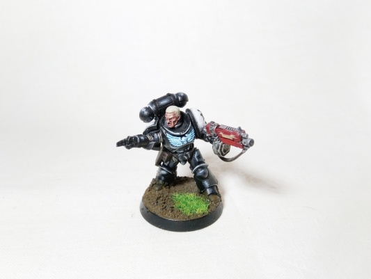 Warhammer 40K Space Marines Black Templars Primaris Intercessors x10 (Pro-Painted)