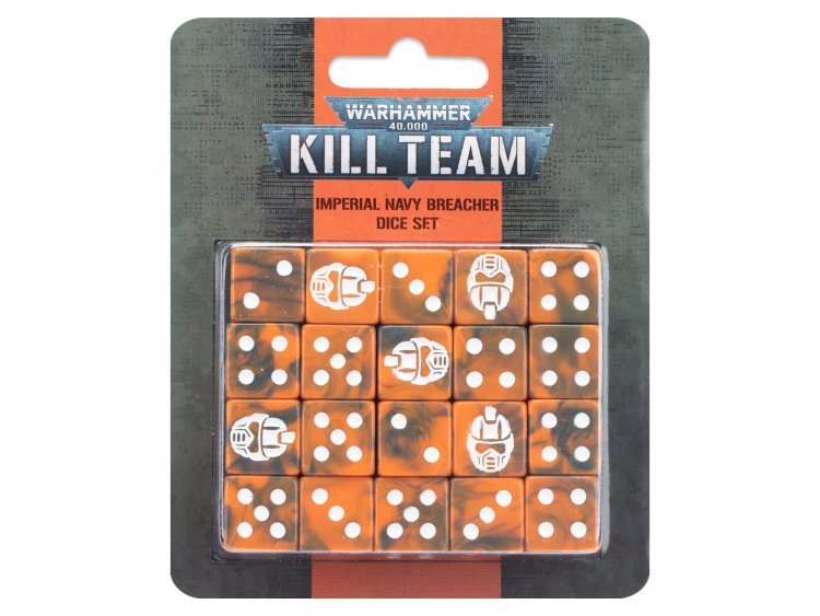 Imperial Navy Breachers Dice Set (предзаказ 2023, Kill Team)