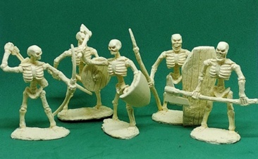 Скелеты воины