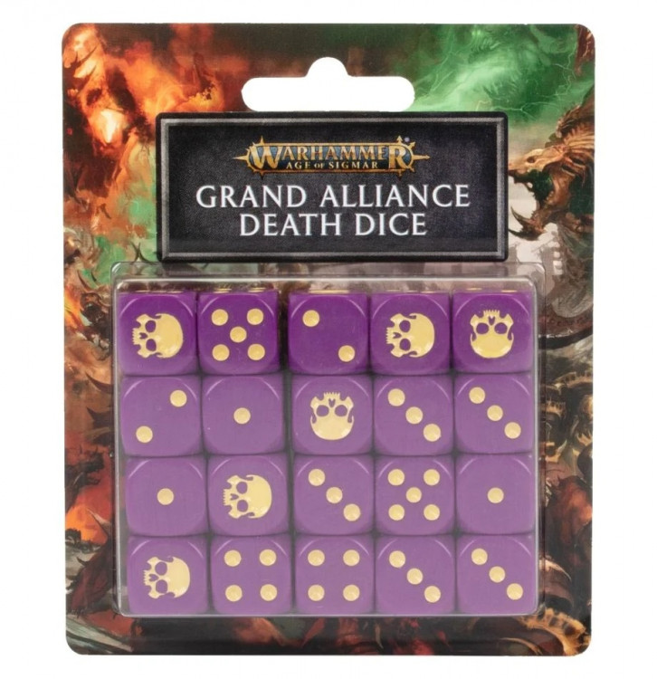 Grand Alliance Death Dice Set