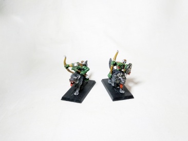 Warhammer Fantasy Age of Sigmar Orcs & Goblins Wolf Riders x10 (Pro-Painted)