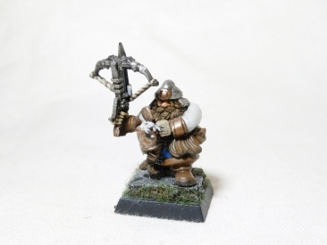 Warhammer Fantasy Battles Age of Sigmar Dwarf Crossbowmen x6 + 1 (Pro-Painted)