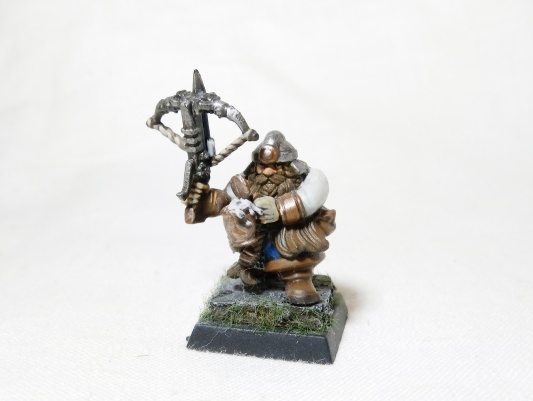 Warhammer Fantasy Battles Age of Sigmar Dwarf Crossbowmen x6 + 1 (Pro-Painted)