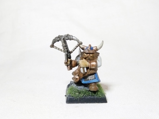Warhammer Fantasy Battles Age of Sigmar Dwarf Crossbowmen x6 + 1 (Pro-Painted)