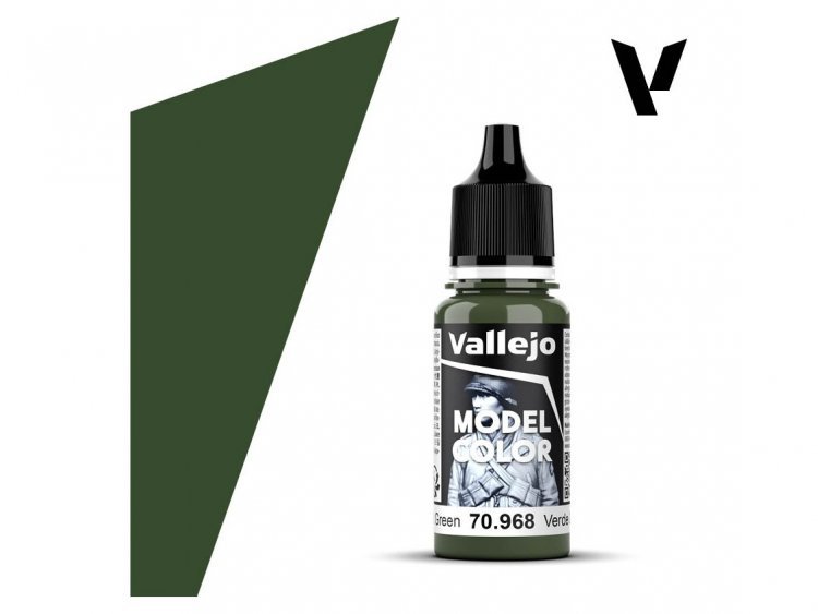 Краска Vallejo Model Color: Flat Green 70.968