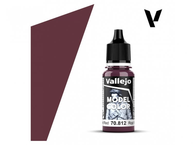 Краска Vallejo Model Color: Violet Red 70.812