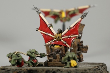 Warhammer Fantasy Battles Doom Diver Catapult x1 (99810209021) (Metal, Painted)