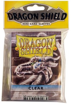 Протекторы МИНИ &quot;Dragon Shield&quot; (50 шт.): прозрачные