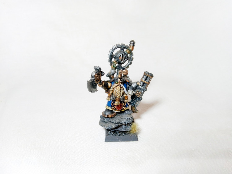 Warhammer Fantasy Battles Age of Sigmar Dwarf Cogsmith (Pro-Painted)