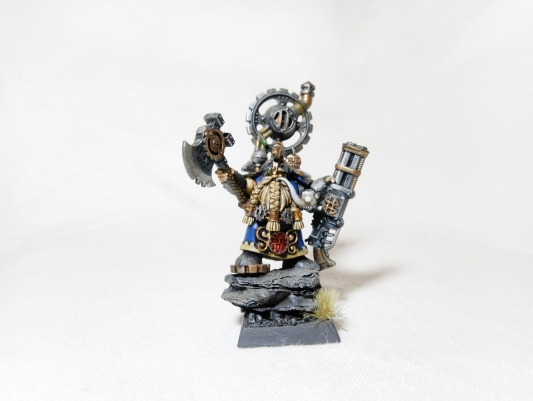 Warhammer Fantasy Battles Age of Sigmar Dwarf Cogsmith (Pro-Painted)