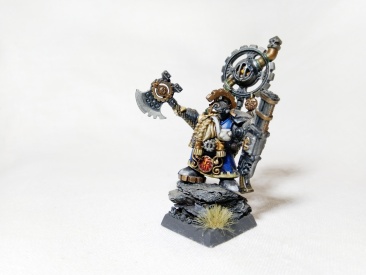 Warhammer Fantasy Battles Age of Sigmar Dwarf Cogsmith (Pro-Painted)